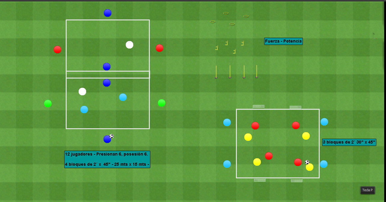 Esquema del entrenamiento